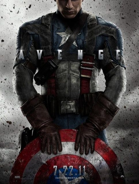 Captain America movie poster is all kinds of awesome!