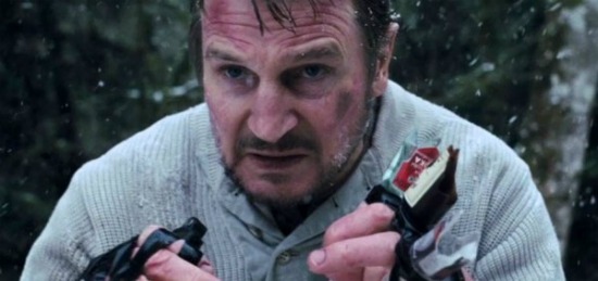 Liam Neeson in the new kick ass movie trailer for THE GREY!