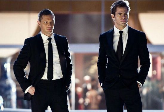 Tom Hardy and Chris Pine in the new trailer for THIS MEANS WAR