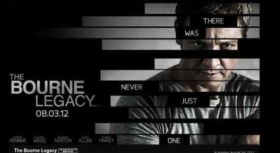 THE BOURNE LEGACY movie trailer hit the web