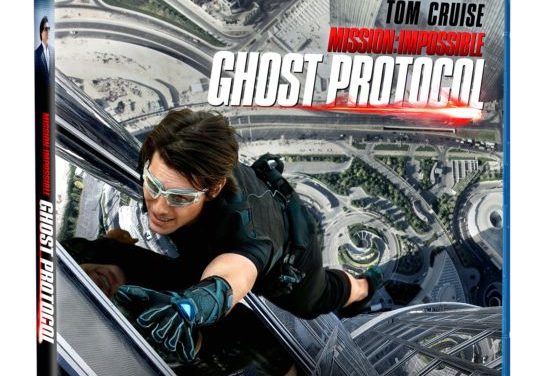 MISSION IMPOSSIBLE: GHOST PROTOCOL released on Blu-Ray and DVD today!