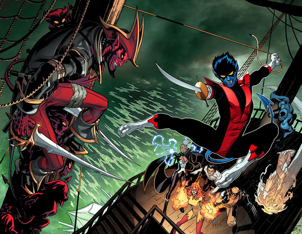 AMAZING X-MEN #1 and #2 Comic Book Review: Nightcrawler is Back!