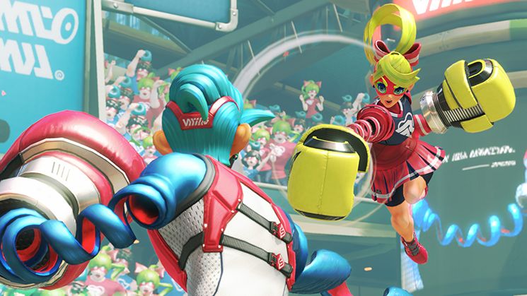 ARMS on NINTENDO SWITCH Looks Totally Weird and Amazing!
